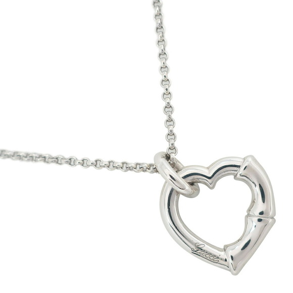 GUCCI Jewelry - Gucci Silver Heart Necklace